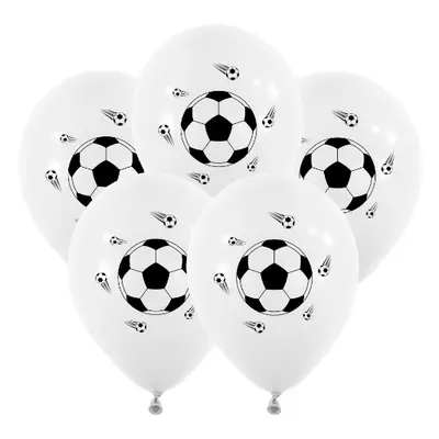 Balonky s potiskem Fotbal Lux, 25 ks