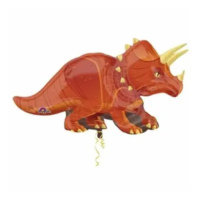 Foliový balonek dinosaurus Triceratops 106 x 60 cm