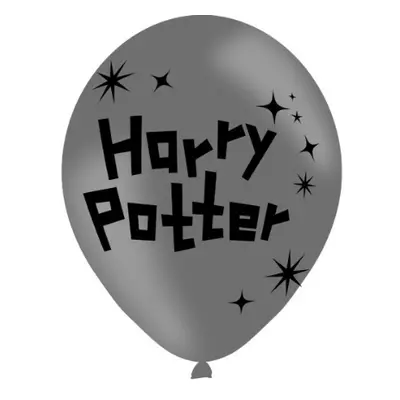 Latexové balonky potisk 4 stran - Harry Potter Fun 6 ks