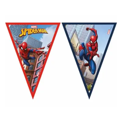 Vlaječková girlanda Spiderman - Crime Fighter 230 cm