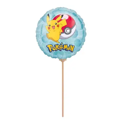 Balónky na tyčku - Pokémon 23 cm - 5 ks