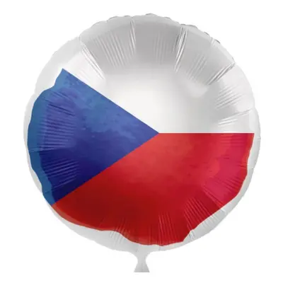 Foliový balonek Vlajka České republiky - 43cm