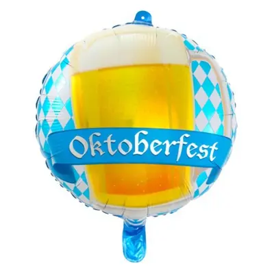 Foliový balonek beer - Oktoberfest 43 cm