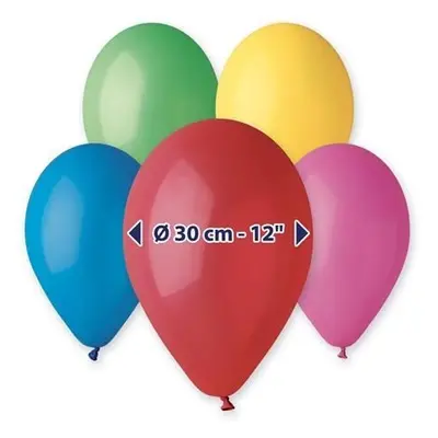 Balonky 30 cm - mix barev 100 ks