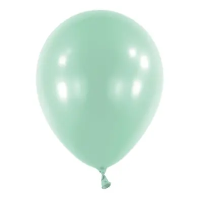 Balonek Pearl Mint Green 30 cm, DM94 - Mintový perleťový, 50 ks