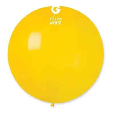 Balon jumbo žlutý 100 cm