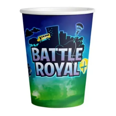 EKO Papírové kelímky Battle Royal 8 ks