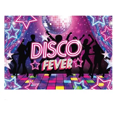 Dekorace na zeď Disco Fever - 2,2 m x 1,5 m