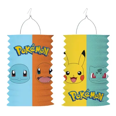 Závěsný lampion válec Pokemon, 28 cm