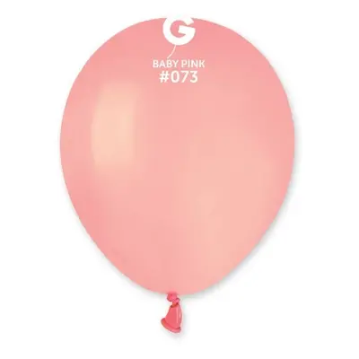 Balonky 13 cm - Světle růžové baby pink - 100 ks