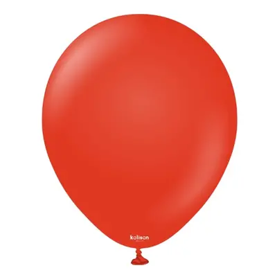 Balonky červené Kalisan Standard Red 13cm/5" - 100 ks