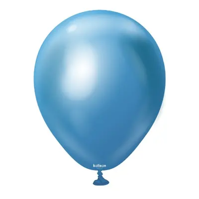 Balonky modré, Mirror Chrome Blue 30 cm/12", 50 ks