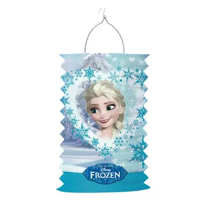 Závěsný lampion válec Ledové Království - Anna a Elsa 28 cm