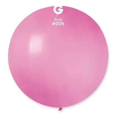 Balon jumbo růžový 100 cm