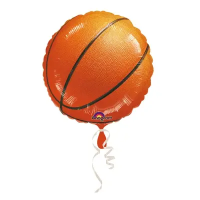 Foliový balonek basketbalový míč 45 cm