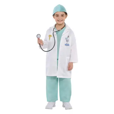 Dětský kostým Doktor - 3 až 4 let Vel. 98- 104 cm