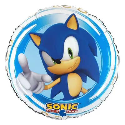 Foliový balonek ježek Sonic 45 cm