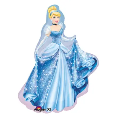 Foliový balonek Disney princess Popelka 71 x 84 cm