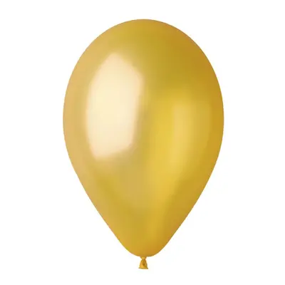 Metalické balonky zlaté 30 cm - 50 ks