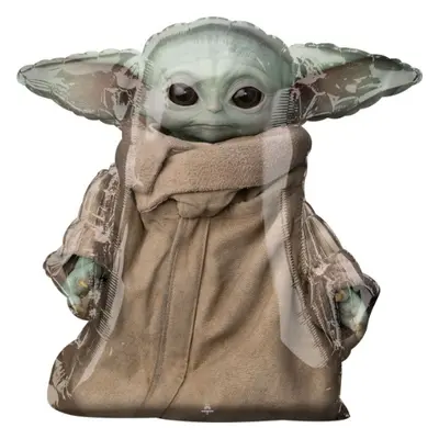 Chodící balonek Mandalorian - Baby Yoda Grogu 78 cm