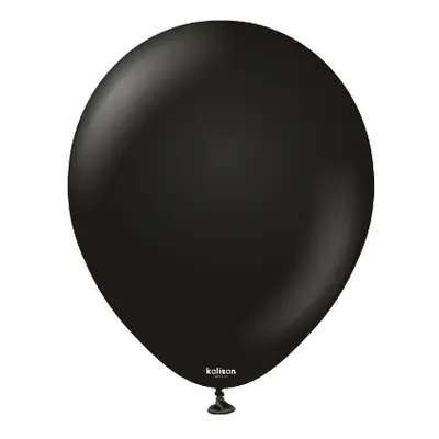 Balonky černé Standard Black 13 cm/5", 100 ks