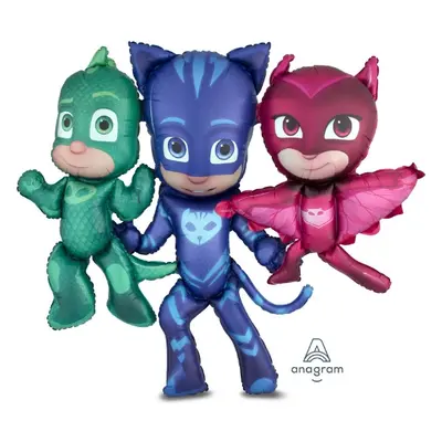 Chodící balonek PJ Masks, 144 cm x 127 cm