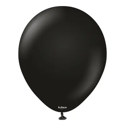 Balonky černé, Standard Black 30 cm/12", 100 ks