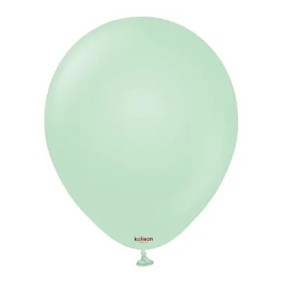 Balonky zelené, Macaron Green 30 cm/12", 100 ks