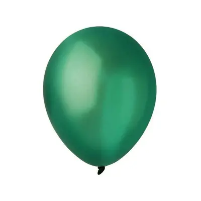 Balonky metalické tmavě zelené, Emerald Green 28 cm/11", 100 ks