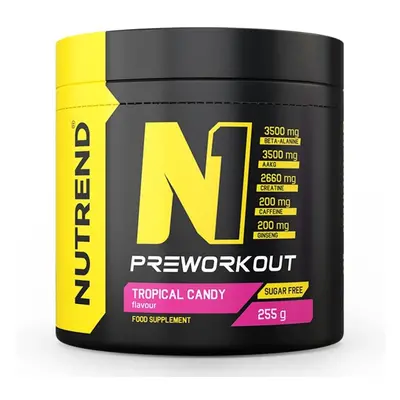 Nápoj Nutrend N1 PRE-WORKOUT 255g tropical candy