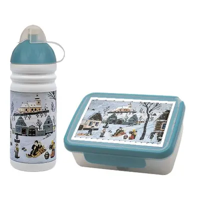 Set R&B box a lahev Lada - Sáňkující děti 700ml