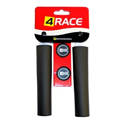 Gripy 4RACE tvrzené pěnové NBR 136mm kulaté černé