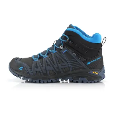 Boty unisex ALPINE PRO ZELIME s membránou PTX modré