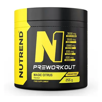 Nápoj Nutrend N1 PRE-WORKOUT 255g magic citrus