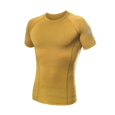 Triko krátké pánské SENSOR MERINO AIR mustard