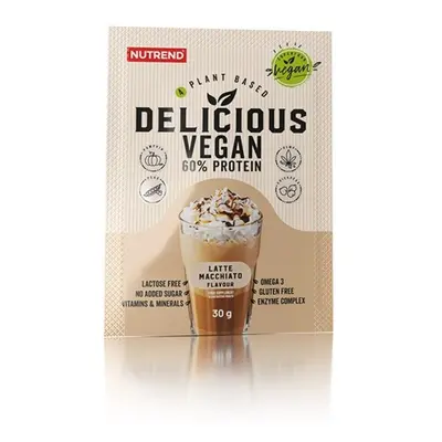 Nápoj Nutrend DELICIOUS VEGAN PROTEIN 450g latte macchiato