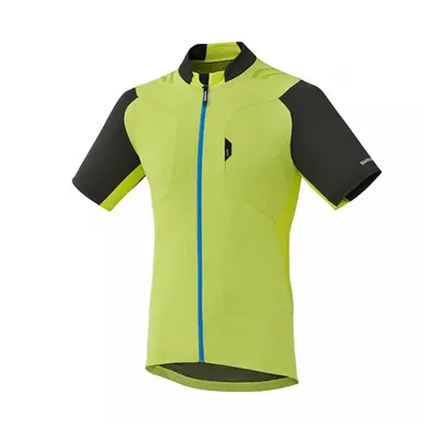 Dres krátký pánský Shimano Explorer Jersey zelený