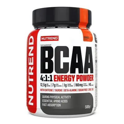 Nápoj Nutrend BCAA 4:1:1 Energy Powder 500g pomeranč