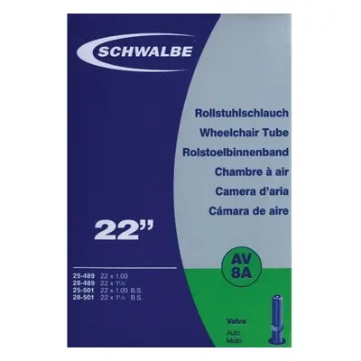 Duše SCHWALBE AV8A 22"x1.00-1.25 (25/28-489/501) AV/40mm