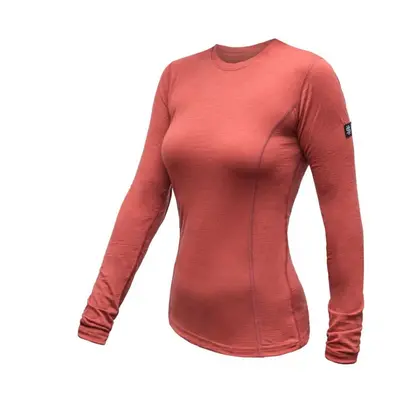 Triko dlouhé dámské SENSOR MERINO ACTIVE terracotta