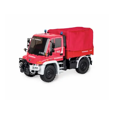 Tamiya-Carson auto MB Unimog U300 1:12 hasiči