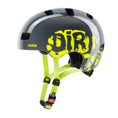 Přilba dětská UVEX Kid 3 dirtbike grey/lime