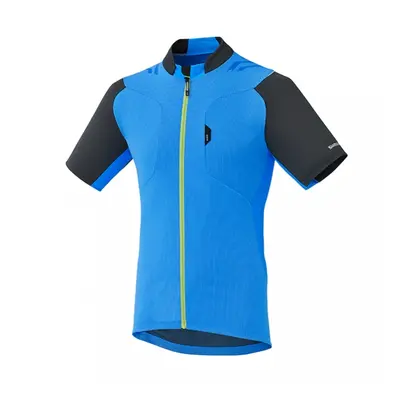 Dres krátký pánský Shimano Explorer Jersey modrý