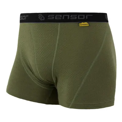 Boxerky SENSOR MERINO DOUBLE FACE safari