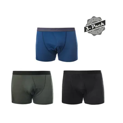 Boxerky SENSOR MERINO AIR 3pack černé/modré/olivové NEW