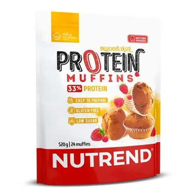 Směs na proteinové muffiny Nutrend 520g vanilka s malinami