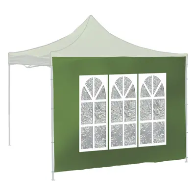 Cattara Bočnice pro párty stan WINDOW 2x3m 420D zelená WATERPROOF