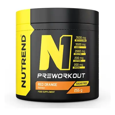 Nápoj Nutrend N1 PRE-WORKOUT 255g červený pomeranč