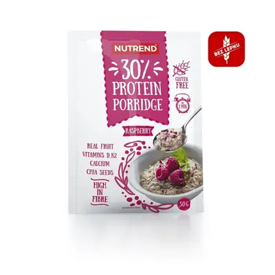 Kaše Nutrend Protein Porridge 5x50g malina