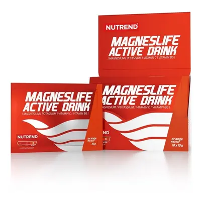 Nápoj Nutrend MagnesLife Active Drink 10x15 g pomeranč